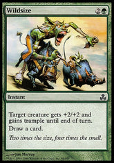 Crescimento Asqueroso / Wildsize - Magic: The Gathering - MoxLand